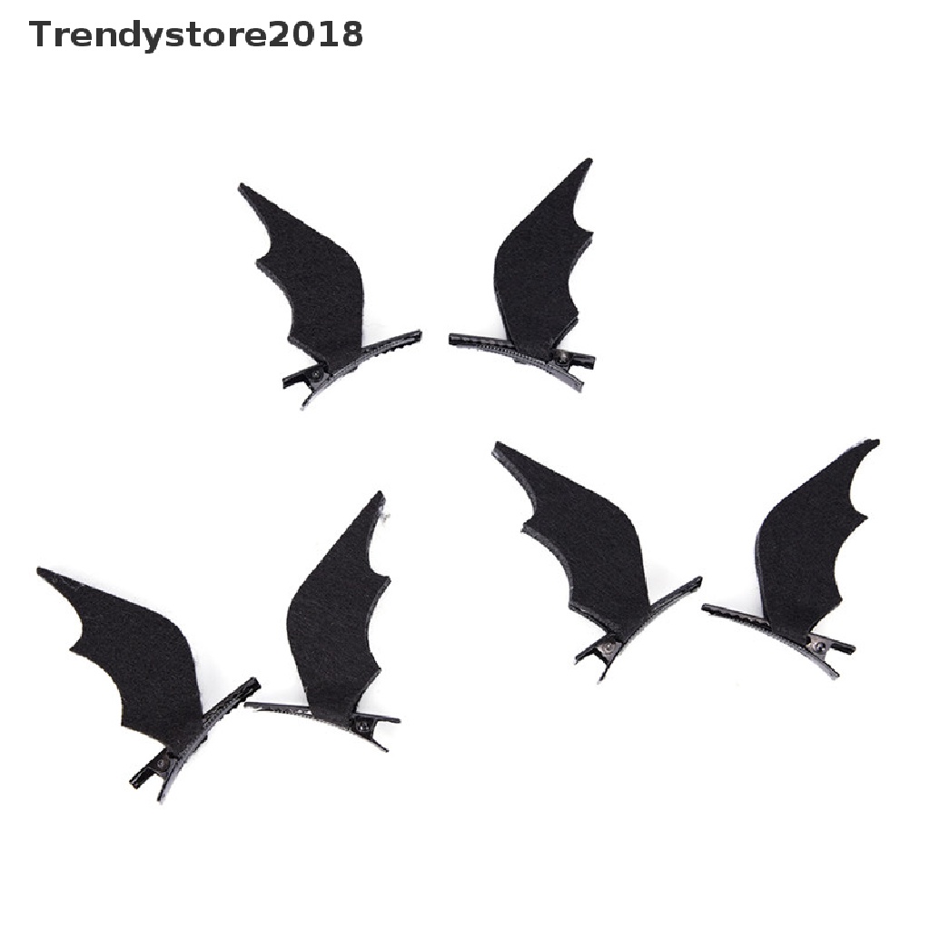 Kẹp tóc hình cánh dơi hóa trang Halloween 2018
