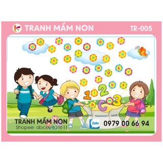 Decal trang trí lớp học tr-005