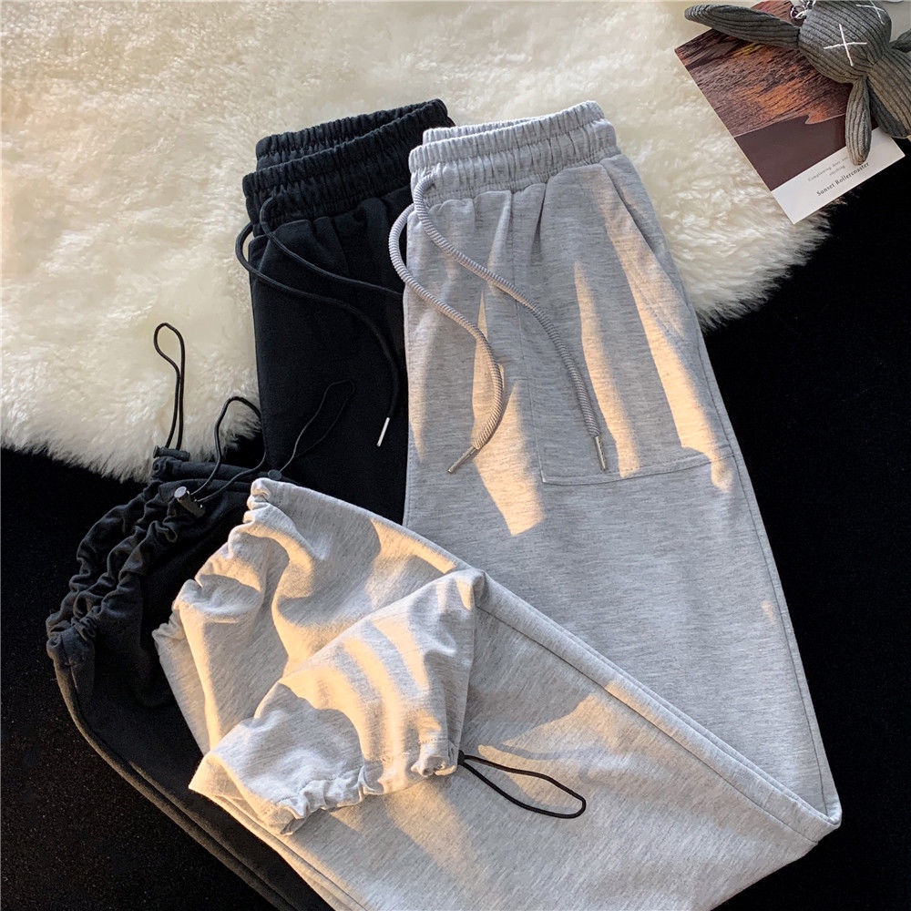 Quần Legging Dáng Rộng Phong Cách Hàn Quốc Mới Cho Nữ