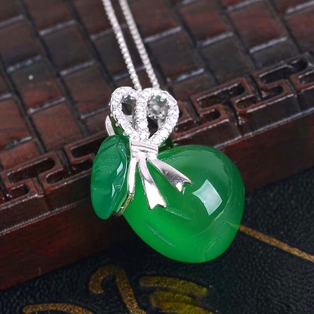 Mặt dây chuyền bạc túi tiền