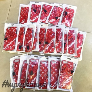 Ốp lưng Iphone Lv x Supreme 