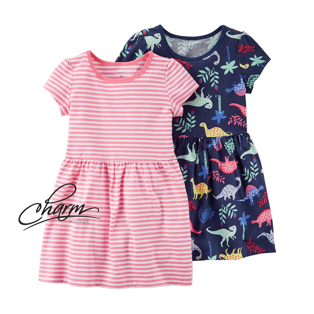 Váy Cho Bé Gái, Đầm Bé Gái Thun CARTER's Chính Hãng