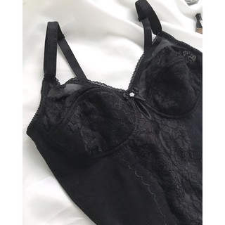 Áo bodysuit đen 2hand (C75)