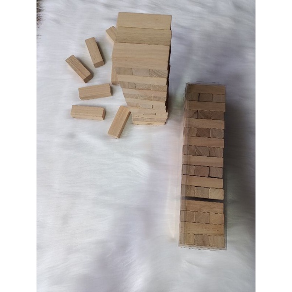 Bộ domino, thanh rút gỗ màu cho bé