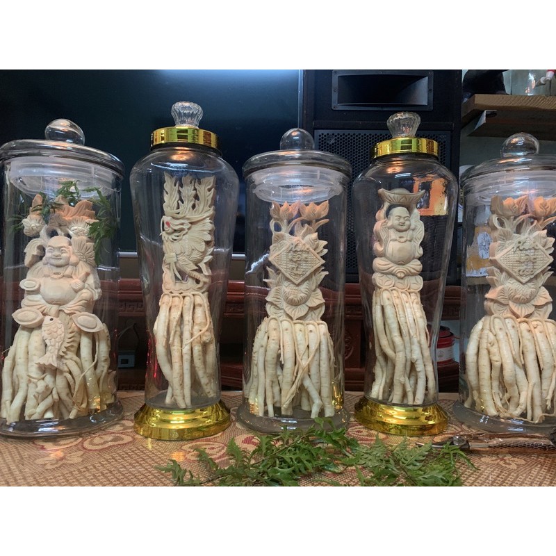đinh lăng điêu khắc