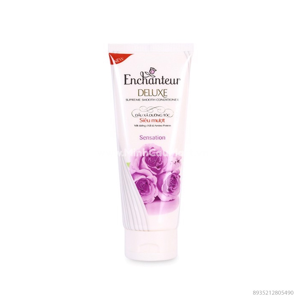 Dầu xả dưỡng tóc siêu mượt Enchanteur Charming/ Sensation 170g/ 335g