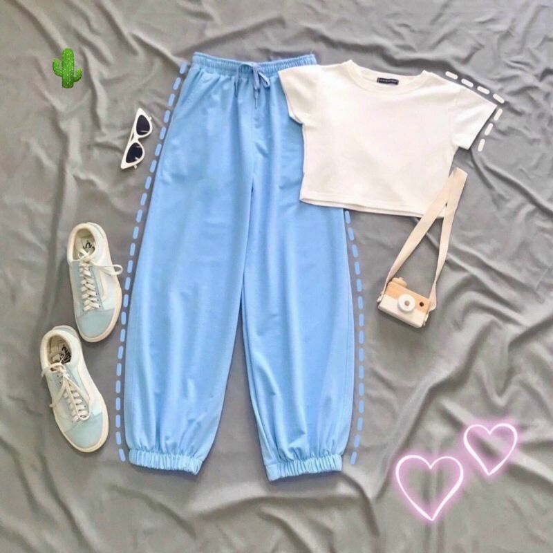 Quần Jogger Nỉ Bông đủ màu form rộng(có bán kèm áo thành Sét nhé)