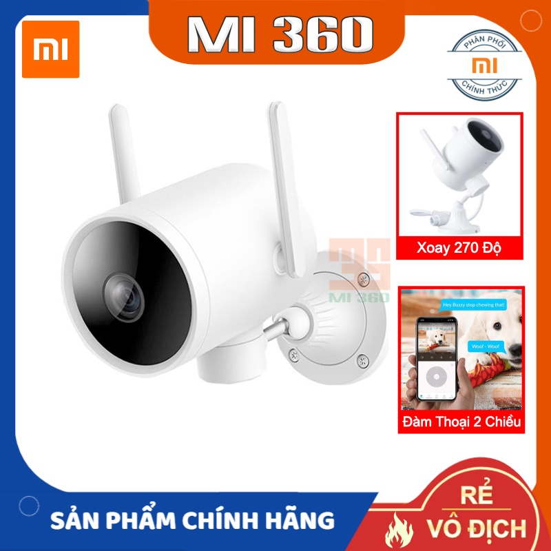 ⚡Bản Quốc Tế⚡ Camera Ngoài Trời Xiaomi IMILAB Xoay 270 Độ EC3 Độ Phân Giải 2K
