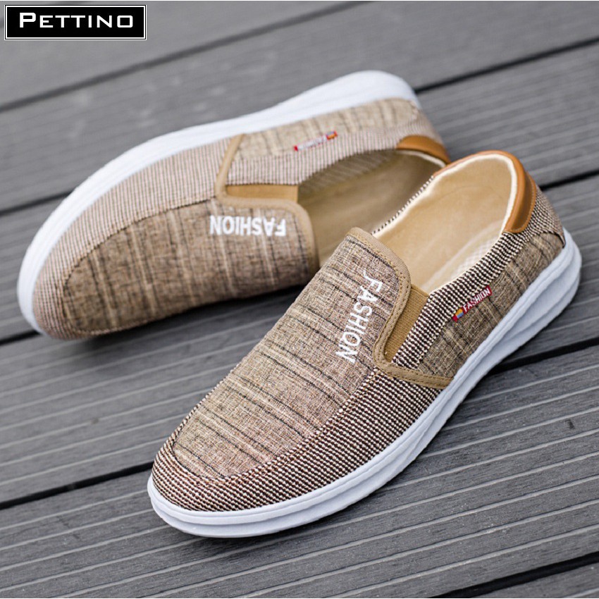Giày Lười Vải Nam Phong Cách 2022 Pettino KL03.