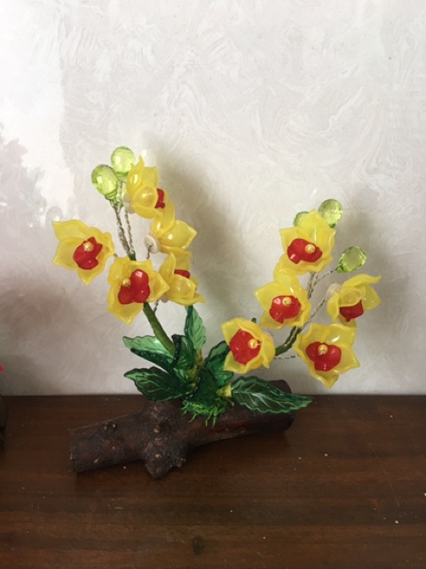 Chậu hoa mini cao 12cm ngang 10cm