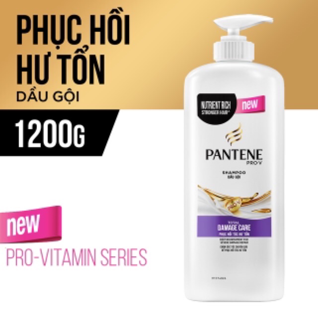 Dầu gội pantene chai 1200ml