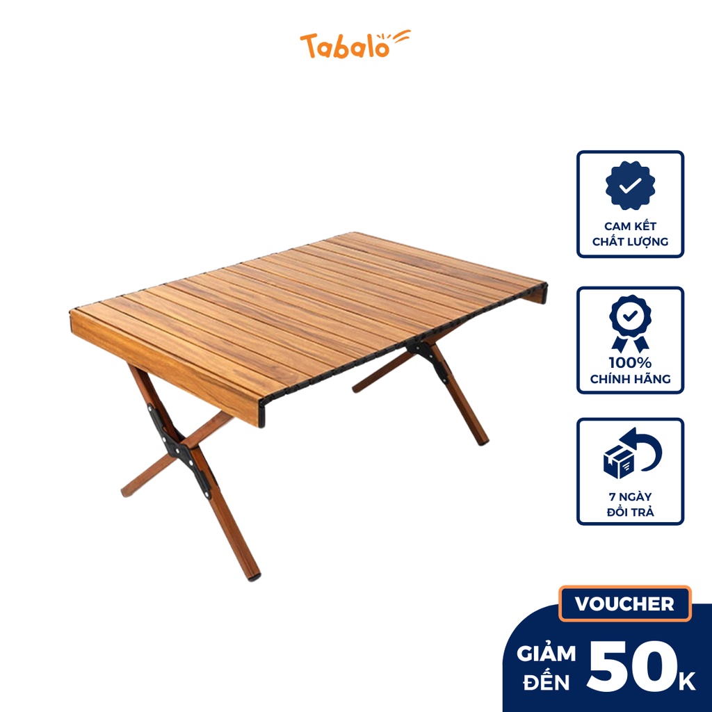 Bàn Nhôm Dã Ngoại Tabalo Folding Egg Roll Table