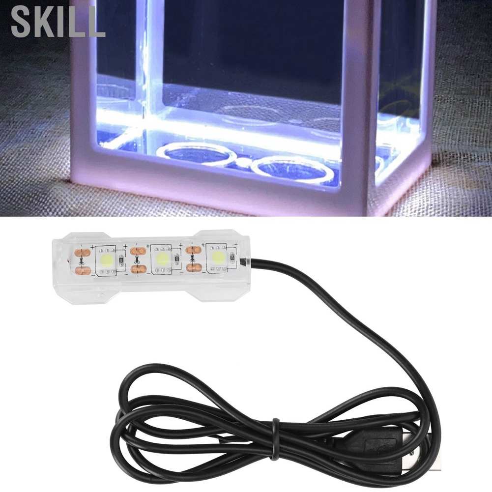 Đèn gắn hồ cá mềm mại cho cây dưới nước đầu cắm USB