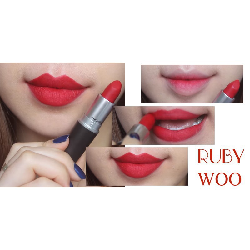 [CHÍNH HÃNG] Son Mac Ruby Woo chính hãng giá rẻ