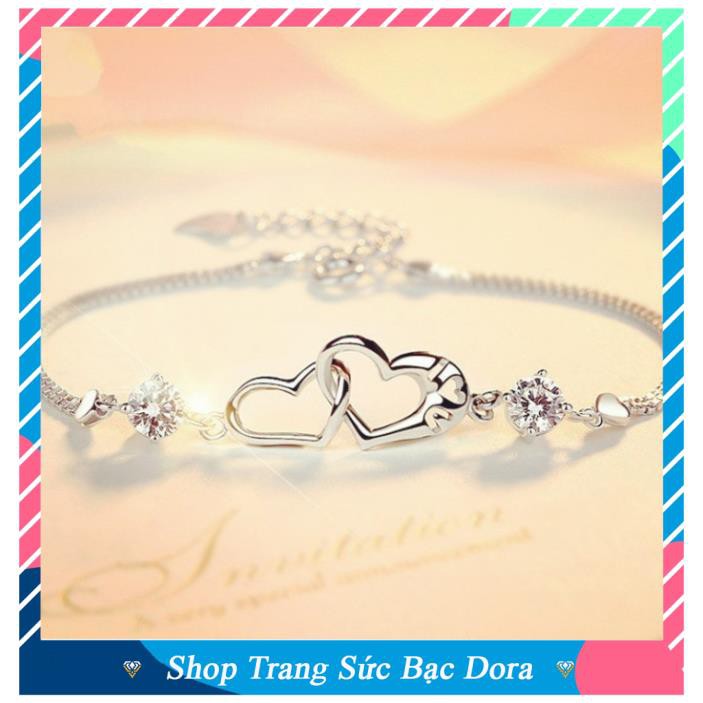 Vòng Tay Cỏ 4 Lá 💖FREESHIP💖 Lắc tay nữ C4L2 Four-Leaf Clover Bracelet Lắc tay Phụ Kiện Bé Gái xinh xắn thời trang