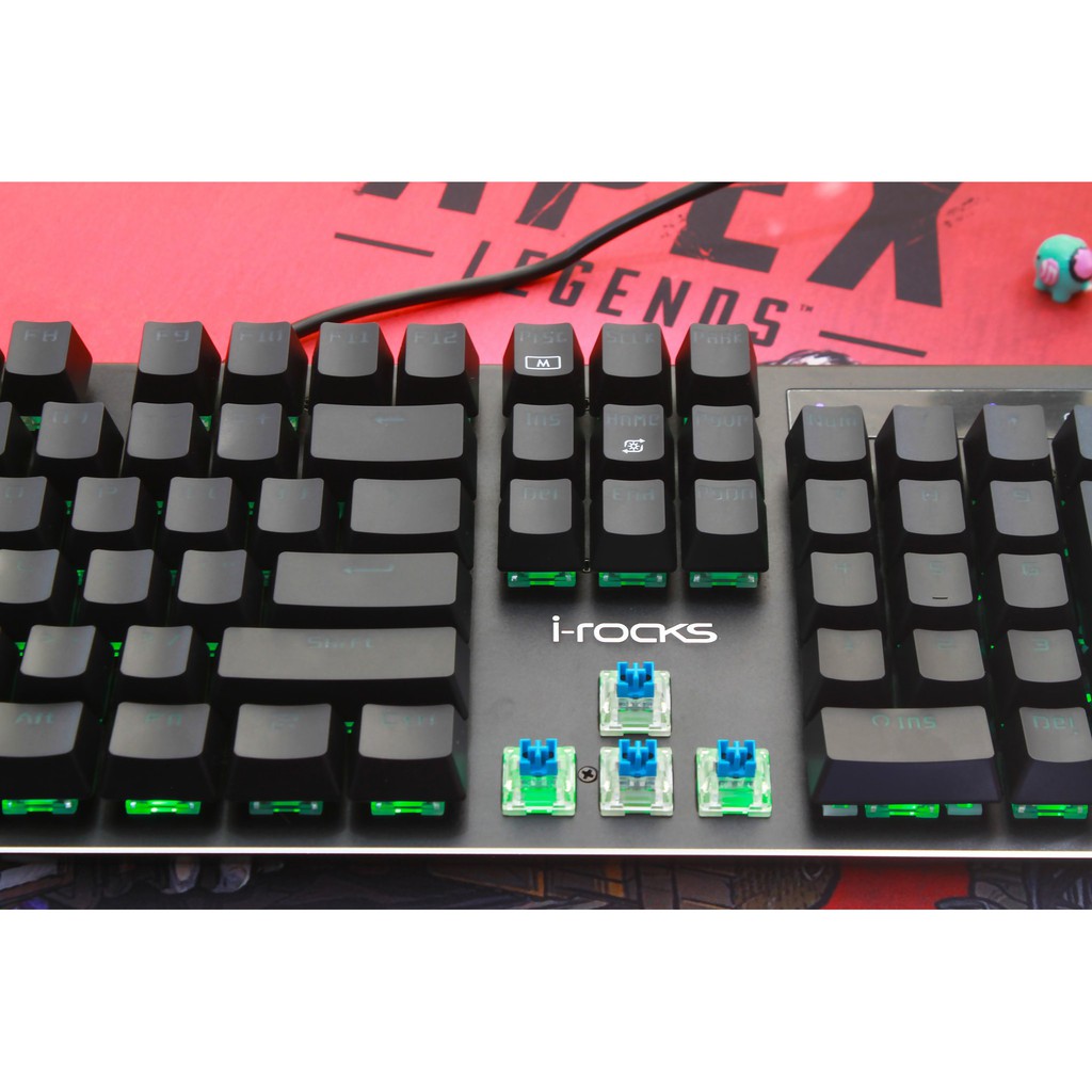 Bàn phím bán cơ E-Dra Ek701  giống phím cơ có thể thay sw nóng - Máy tính Hiệp Phát