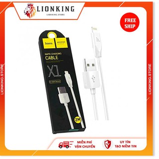 Cáp sạc nhanh ⚡freeship50k⚡ hoco x1 ip lightning dài 1m, 2m, 3m - chính hãng
