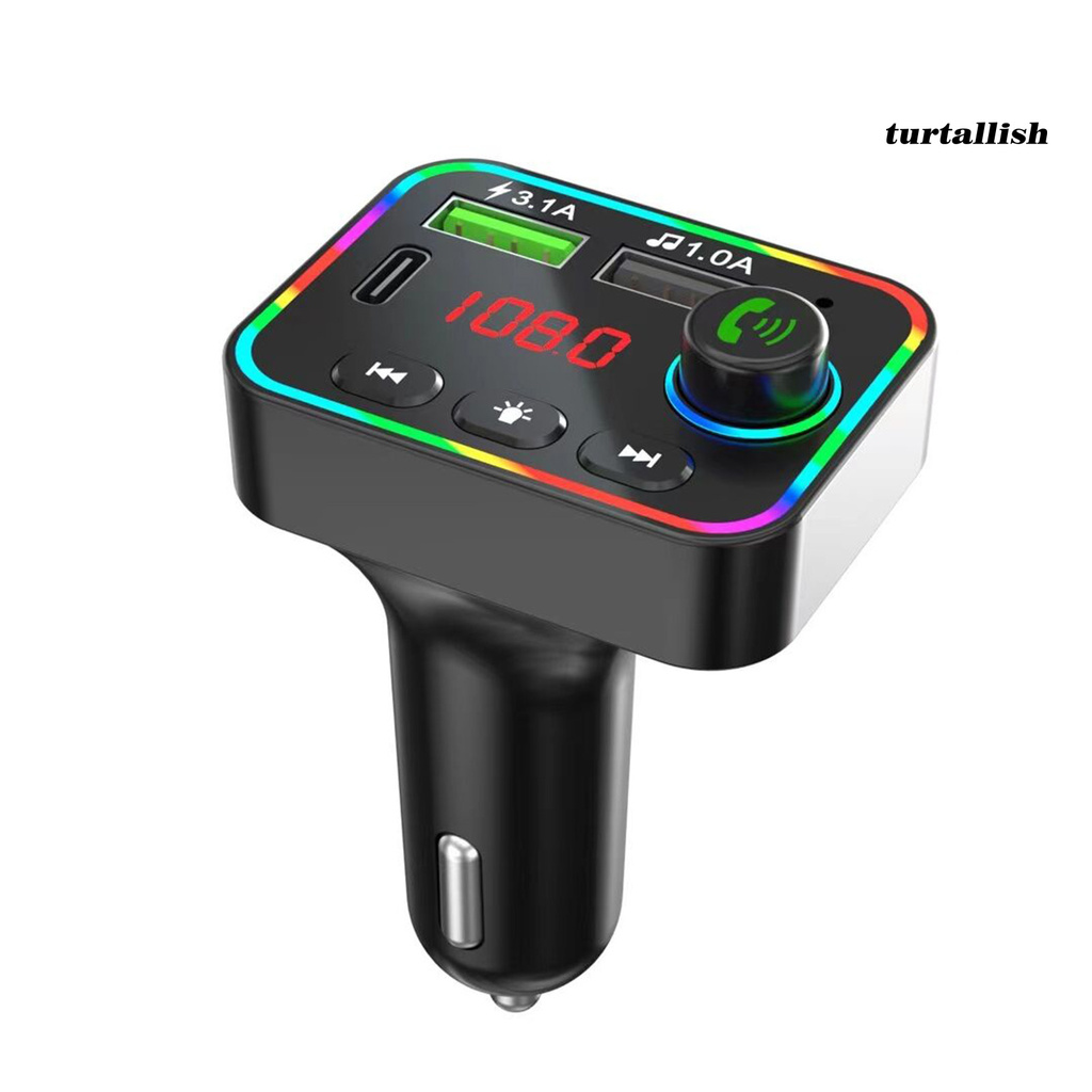 Máy Phát Fm Mp3 Bluetooth 5.0 Tutalish F4 Cho Xe Hơi