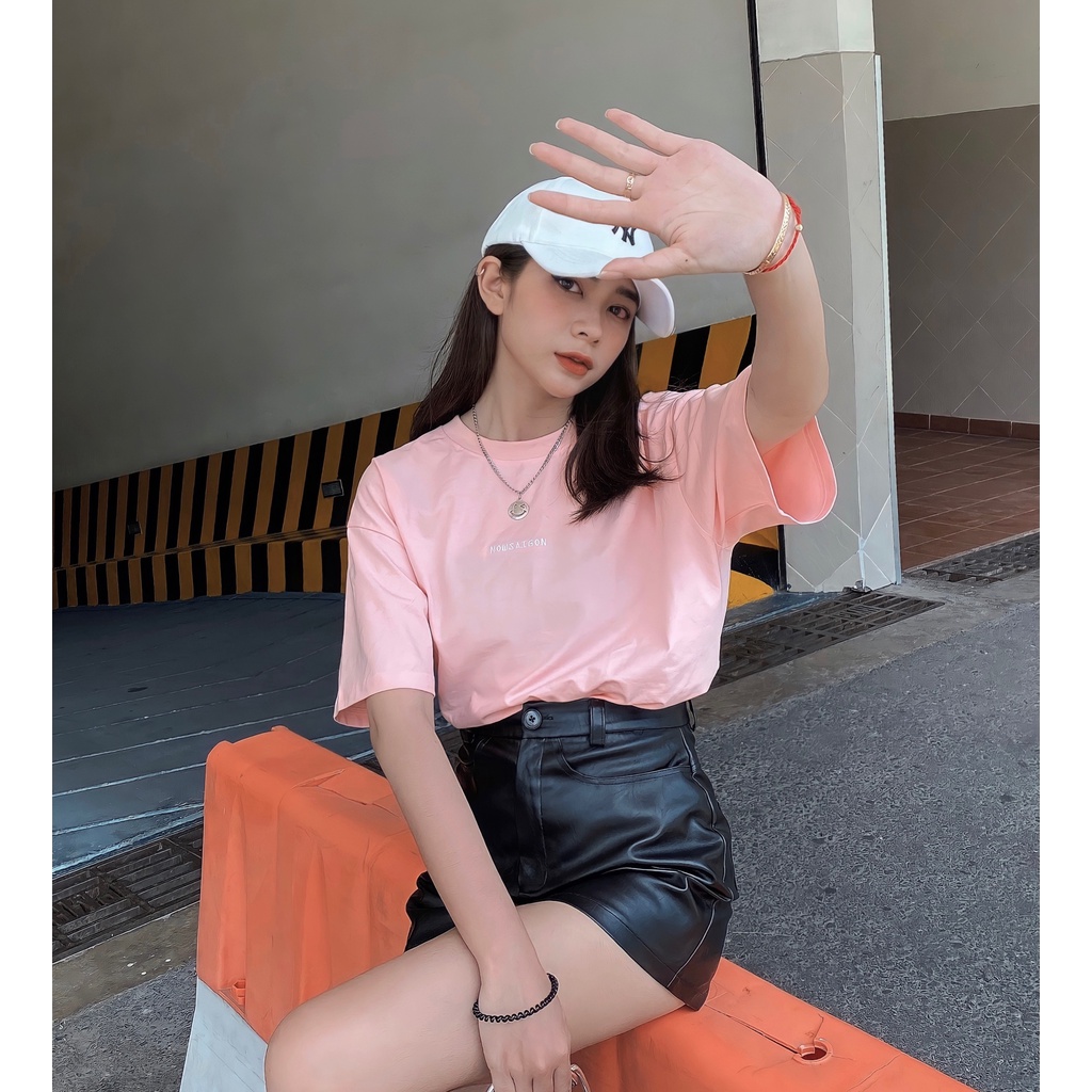 Áo thun NEEDS OF WISDOM Mini Embroidered Nowsaigon Tee - Local Brand Chính Hãng