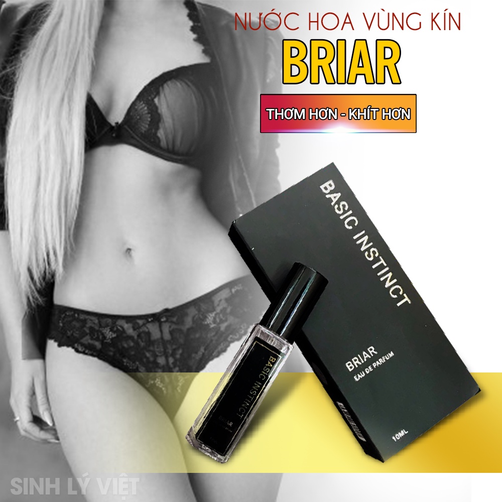 Nước Hoa Vùng Kín Briar Basic  - Dòng Nước Hoa Cao Cấp Dành Riêng Cho Cô Bé Với Hương Thơm Quyến Rũ