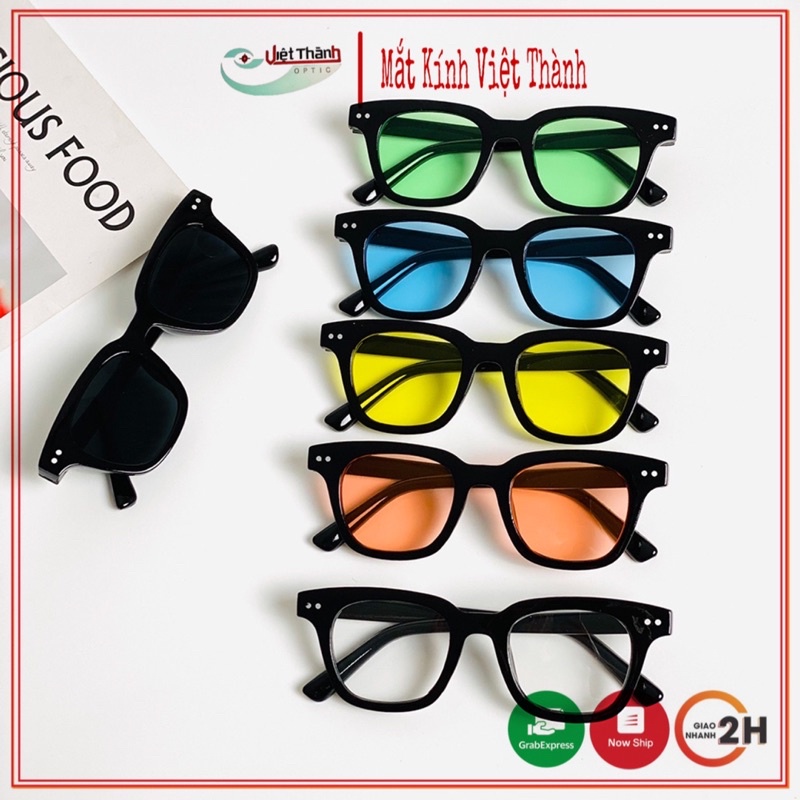Mắt Kính Râm Cận Có Độ Màu Thời Trang Chụp Hình HotTrend