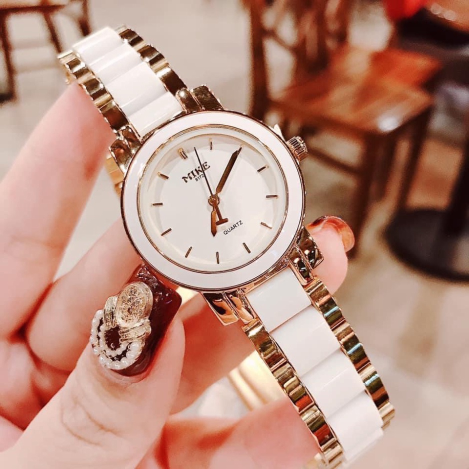 Đồng hồ nữ MIKE quai đá cao cấp cực xinh, chống nước chống xước, bảo hành 12 tháng | BigBuy360 - bigbuy360.vn