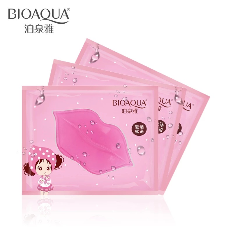 Mặt Nạ Môi Bioaqua Chứa Collagen Giúp Dưỡng Ẩm Và Chống Lão Hóa Hiệu Quả