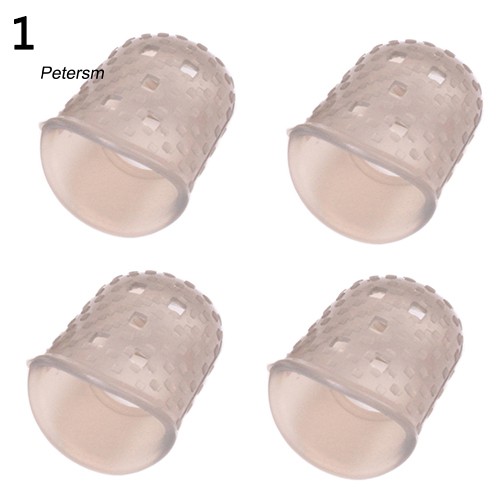 Bộ 4 Dụng Cụ Bảo Vệ Ngón Tay Trái Bằng Silicon Cho Đàn Ukulele Guitar Tiện Dụng