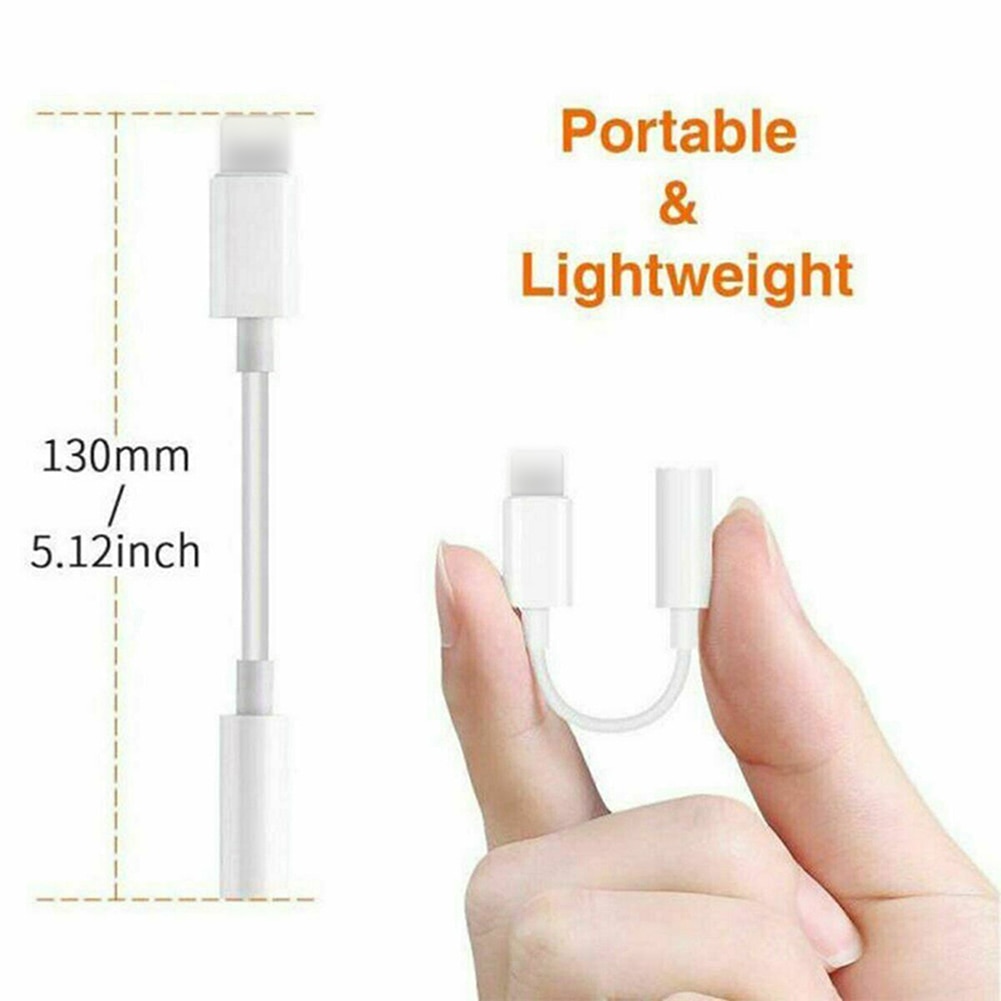 【Ready Stock】For Lightning Sang 3.5Mm Jack Cắm Tai Nghe 3.5 AUX Audio Adapter Lightning Cho iPhone 11 Pro Max 7 8 XS XR X SE 2020