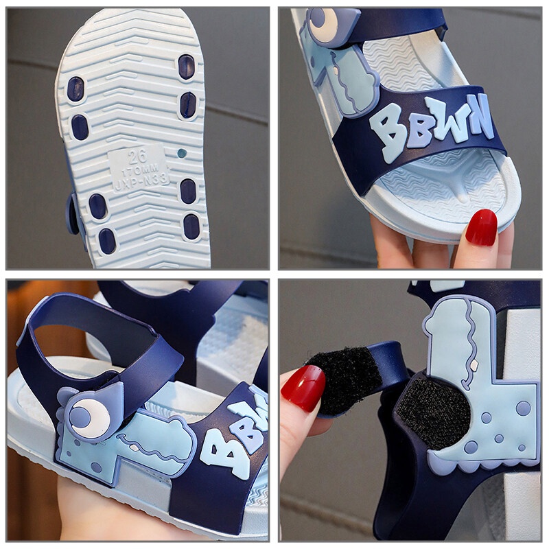 Giày sandal AMILA hở ngón siêu nhẹ chống trượt thời trang đi biển cho bé trai