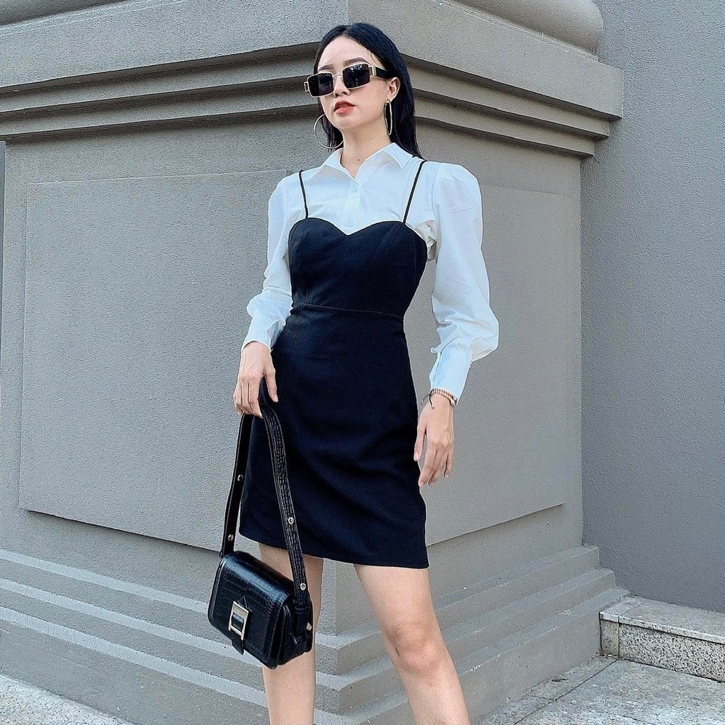 Đầm hai dây cúp ngực ngắn Jupiter Mini Dress 25 STUDIO