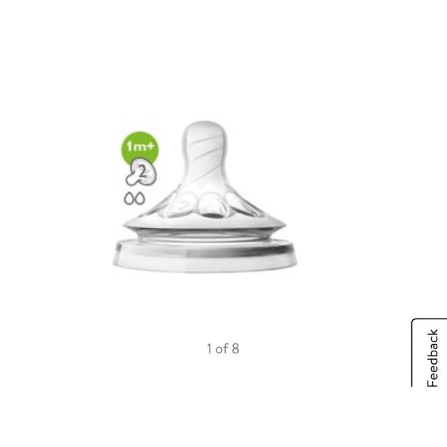 Núm xoắn Avent Natural số 0,1,2,3,4, Y cut