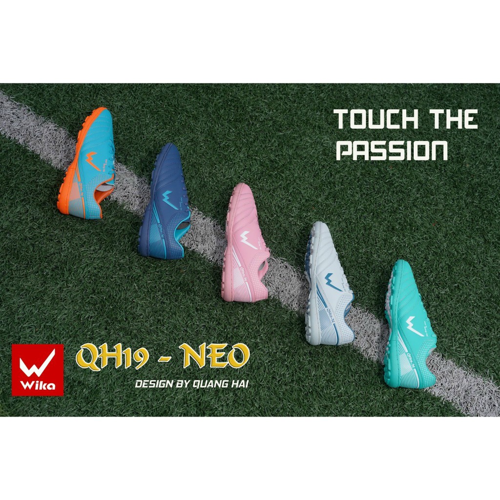 GIÀY ĐÁ BÓNG WIKA QH19 NEO FULL HỘP GIÀY QUANG HẢI QH19 GIÀY QH19