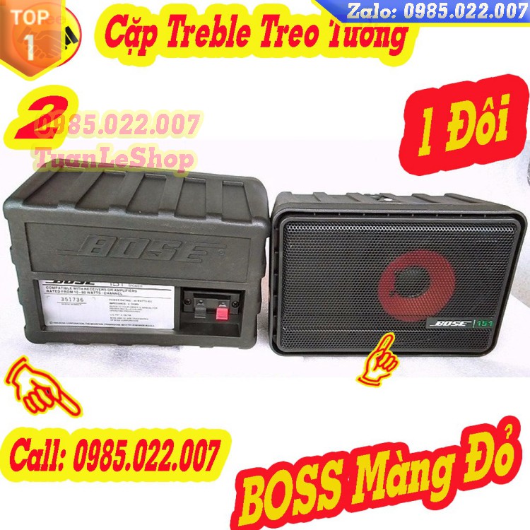 CẶP LOA TREBLE TƯỜNG 151 MÀNG ĐỎ - BOSE151