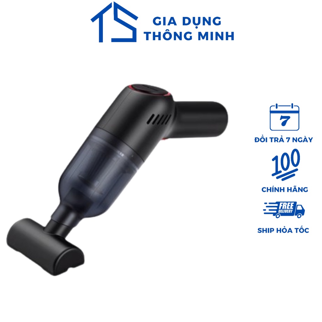 Máy hút bụi cầm tay mini không dây LT101 - lực hút mạnh 10000PA - công suất 120w
