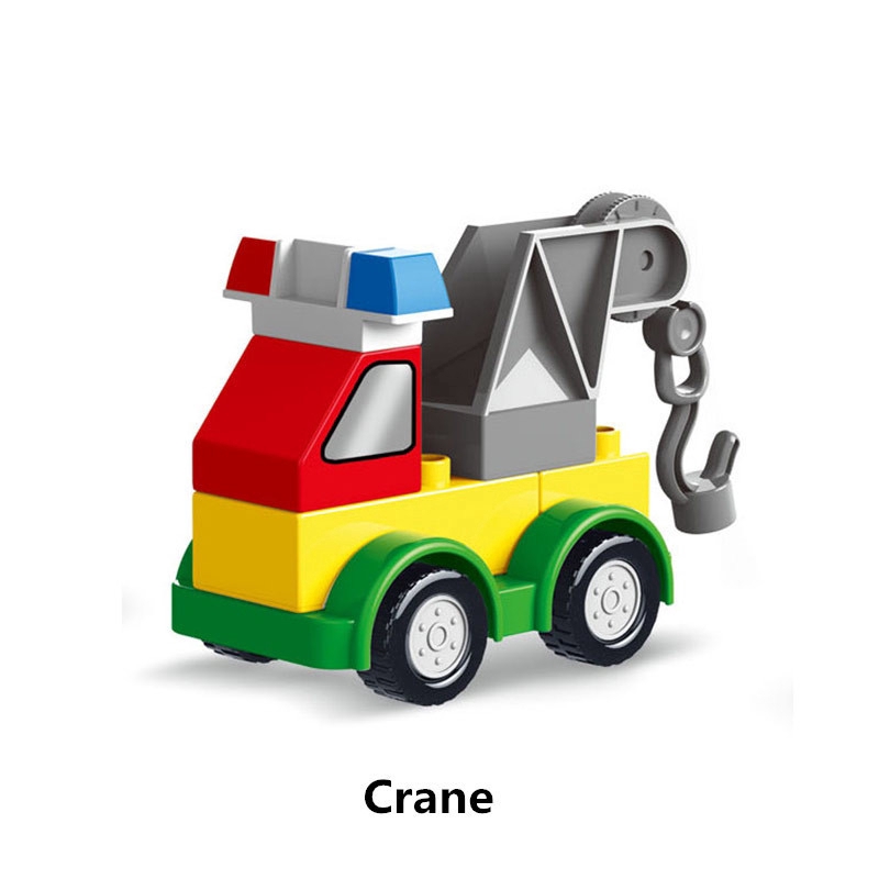 Bộ đồ chơi mô hình xe GOROCK độc đáo cho bé làm quà sinh nhật Tương thích với Duplo