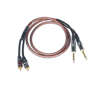 Dây 2 đầu av ra 2 đầu 6ly dài 1m