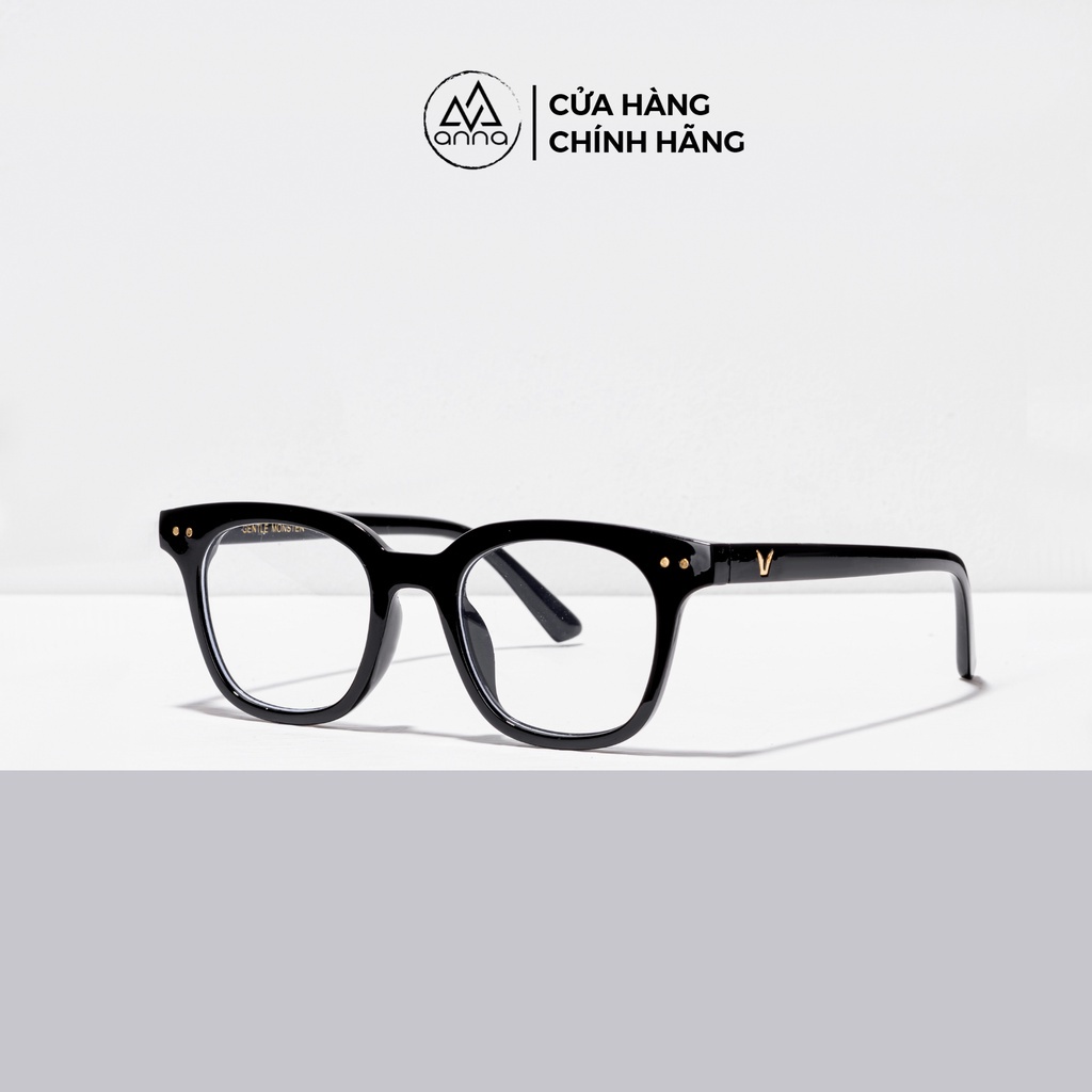 Gọng kính cận thời trang nam nữ ANNA dáng vuông unisex cá tính A00247 2