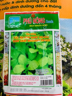 Hạt giống cải ăn non baby