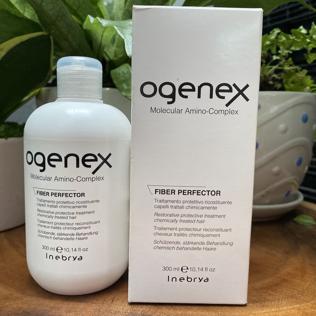 Phục hồi Ogenex Inebrya hàn gắn liên kết tóc 300ml