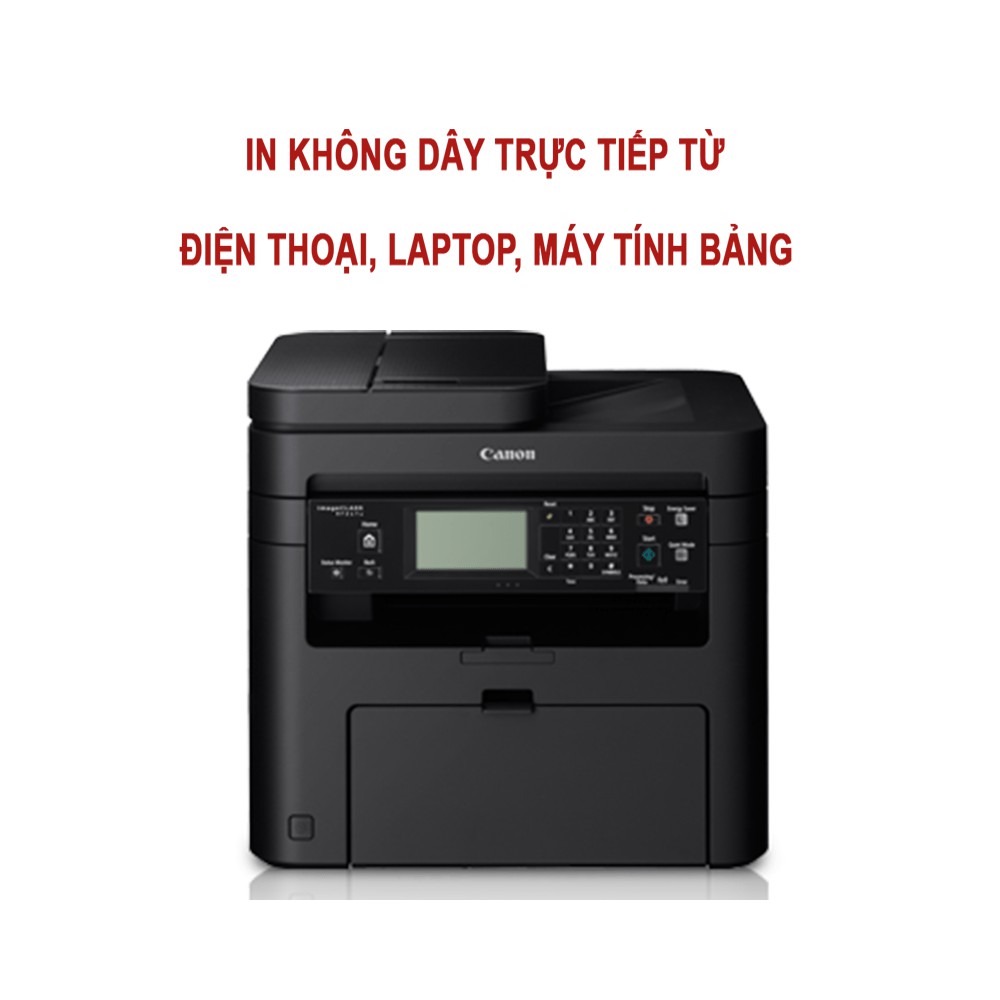 Máy In Laser Đen Trắng Canon Đa Chức Năng MF237W (Print wifi/ Copy/ Scan/ fax) - Hàng Nhập Khẩu Chính Hãng | BigBuy360 - bigbuy360.vn
