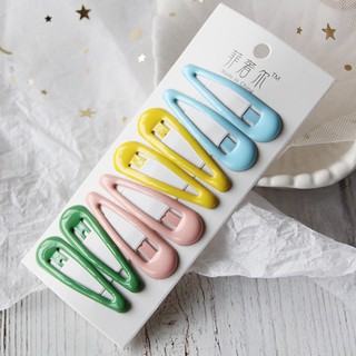 Set 8 kẹp tóc mix mầu cực xinh/Set kẹp tóc cho bạn gái
