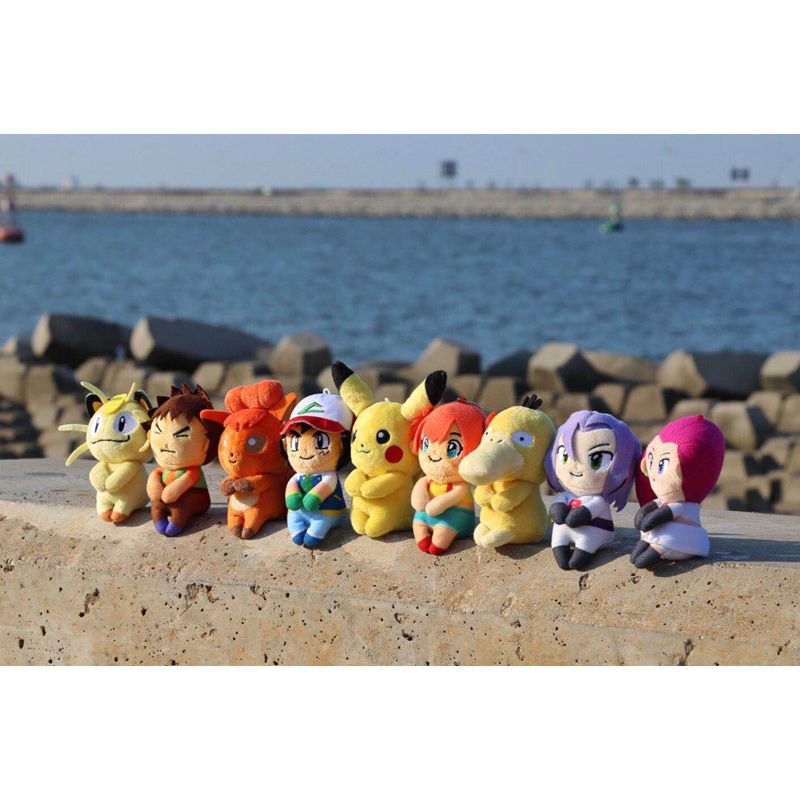Thú Nhồi Bông Hình Pikachu Dễ Thương