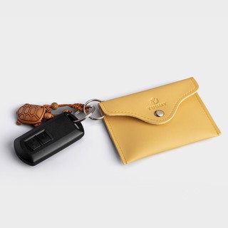 Móc khóa đựng thẻ xe, thẻ sinh viên, thẻ ngân hàng YMK1 nhiều màu thời trang ví mini nhỏ gọn FADODA