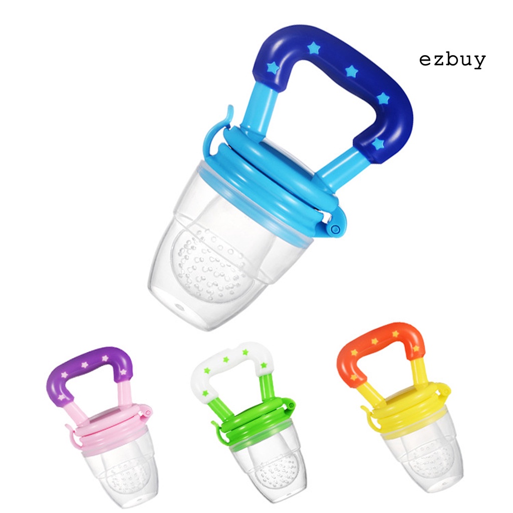 Núm ti silicone cho bé ăn dặm tiện dụng