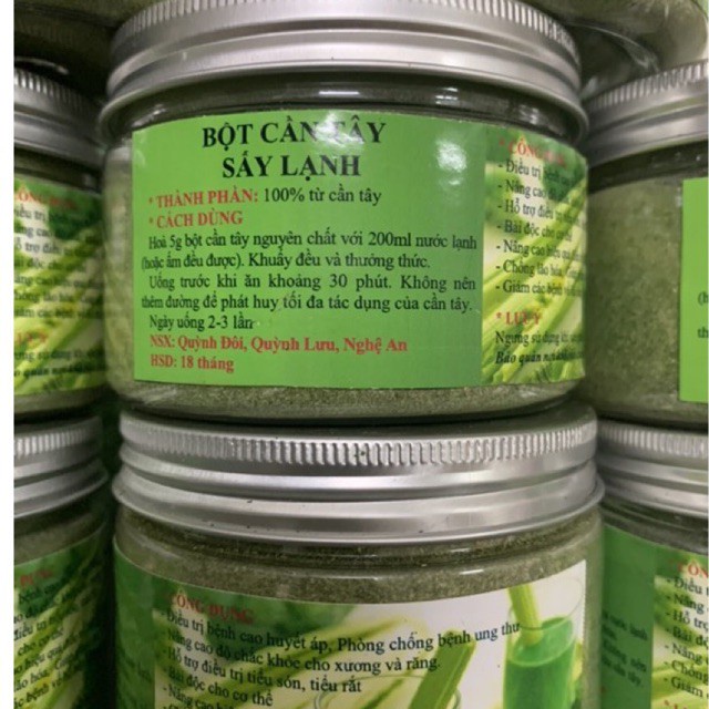 Bột cần tây sấy lạnh - Loại thượng hạng
