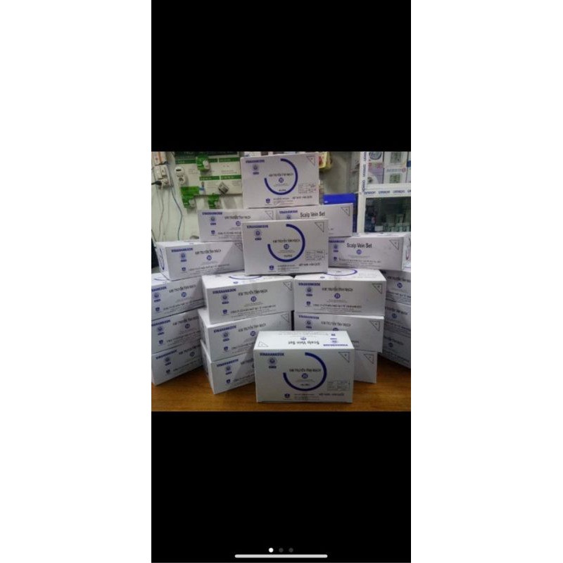 Hộp 50 cái kim bướm làm PRP