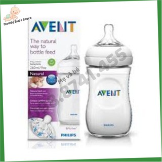 Bình Sữa PHILIPS AVENT NATURAL Cổ Rộng 125ml/260ml/330ml 100% Chính Hãng