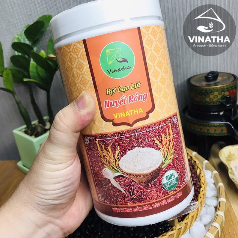 Bột gạo lứt huyết rồng Vinatha