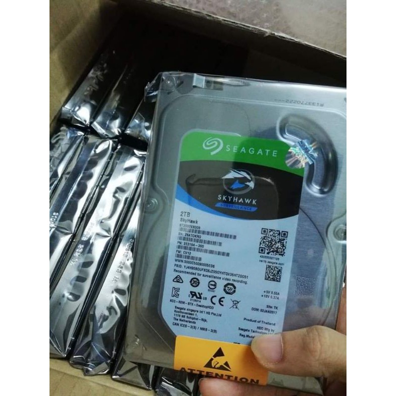 Ổ cứng PC Seagate 8TB Skyawk chính hãng hàng có sẵn